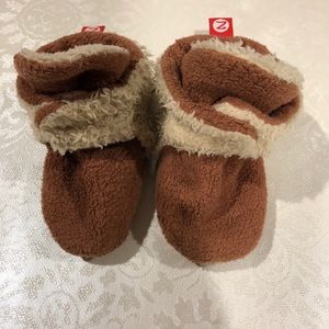Zutano baby slippers